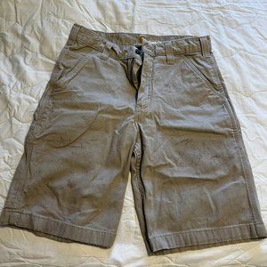 Carhart Khaki Work Shorts